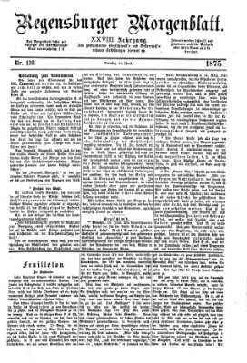 Regensburger Morgenblatt Dienstag 22. Juni 1875