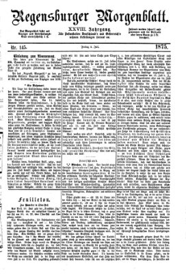 Regensburger Morgenblatt Freitag 2. Juli 1875