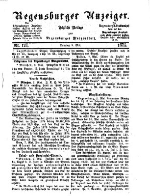 Regensburger Anzeiger Sonntag 9. Mai 1875