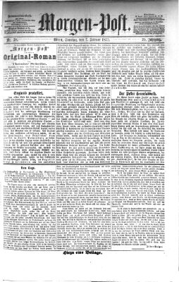 Morgenpost Sonntag 7. Februar 1875