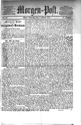 Morgenpost Donnerstag 11. Februar 1875