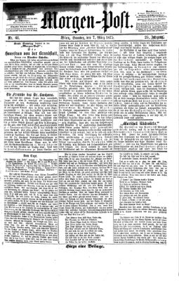 Morgenpost Sonntag 7. März 1875