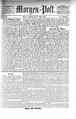 Morgenpost Sonntag 18. April 1875