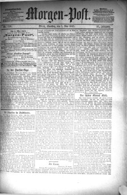 Morgenpost Samstag 1. Mai 1875