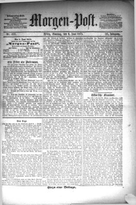 Morgenpost Sonntag 6. Juni 1875