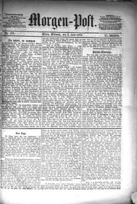 Morgenpost Mittwoch 9. Juni 1875