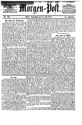 Morgenpost Donnerstag 17. Juni 1875