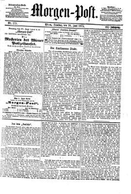 Morgenpost Samstag 26. Juni 1875