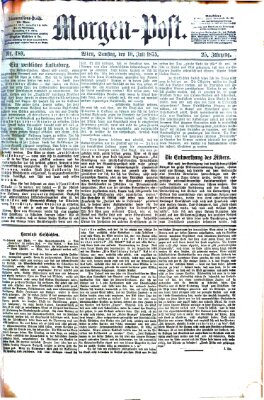 Morgenpost Samstag 10. Juli 1875