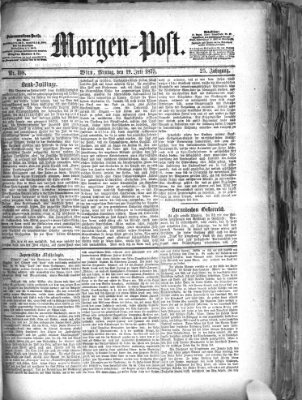 Morgenpost Montag 19. Juli 1875