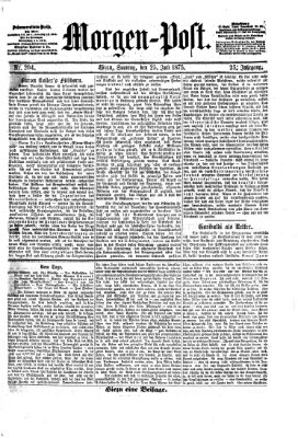 Morgenpost Sonntag 25. Juli 1875