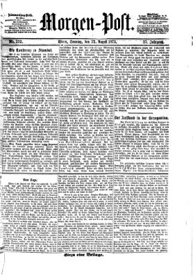 Morgenpost Sonntag 22. August 1875