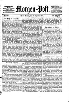 Morgenpost Dienstag 14. September 1875