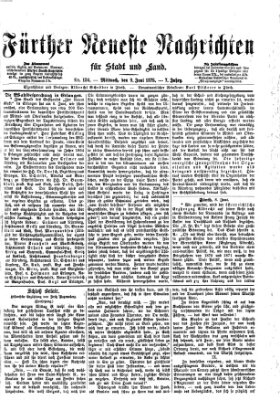 Fürther neueste Nachrichten für Stadt und Land (Fürther Abendzeitung) Mittwoch 9. Juni 1875