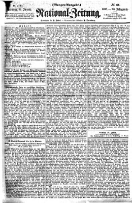 Nationalzeitung Sonntag 31. Januar 1875