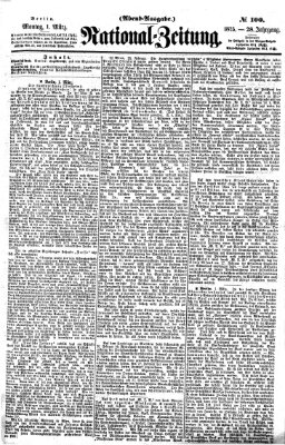 Nationalzeitung Montag 1. März 1875