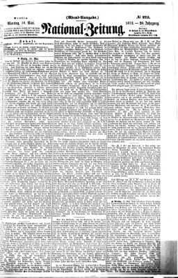 Nationalzeitung Montag 10. Mai 1875