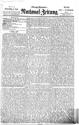 Nationalzeitung Donnerstag 3. Juni 1875