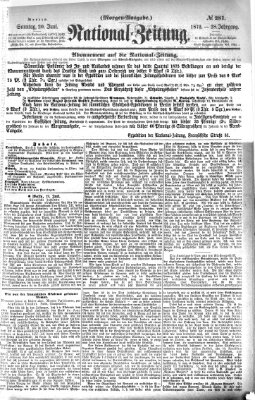 Nationalzeitung Sonntag 20. Juni 1875