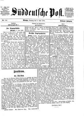 Süddeutsche Post Sonntag 6. Juni 1875