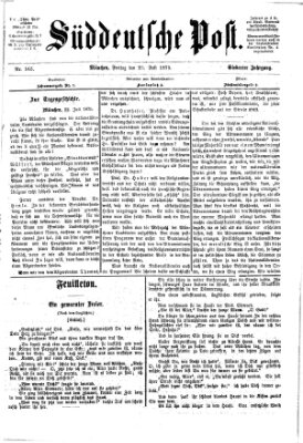 Süddeutsche Post Freitag 23. Juli 1875