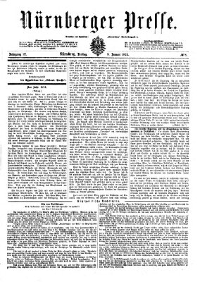 Nürnberger Presse Freitag 8. Januar 1875