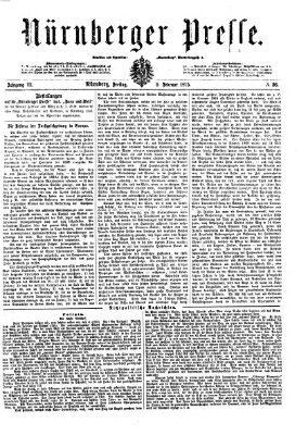 Nürnberger Presse Freitag 5. Februar 1875