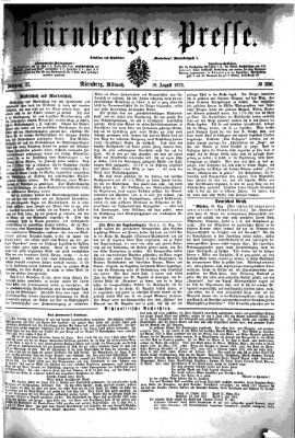 Nürnberger Presse Mittwoch 18. August 1875