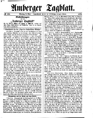 Amberger Tagblatt Montag 3. Mai 1875