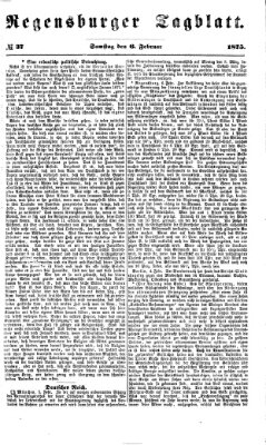 Regensburger Tagblatt Samstag 6. Februar 1875