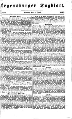 Regensburger Tagblatt Montag 7. Juni 1875