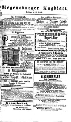 Regensburger Tagblatt Dienstag 7. September 1875