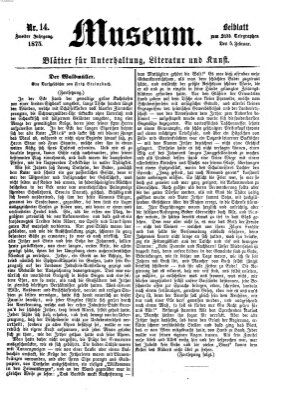 Museum (Süddeutscher Telegraph) Freitag 5. Februar 1875