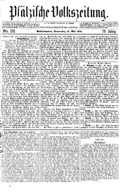 Pfälzische Volkszeitung Donnerstag 13. Mai 1875