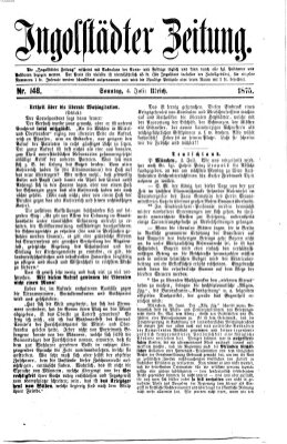 Ingolstädter Zeitung (Neue Ingolstädter Zeitung) Sonntag 4. Juli 1875