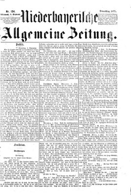 Niederbayerische allgemeine Zeitung Mittwoch 8. September 1875