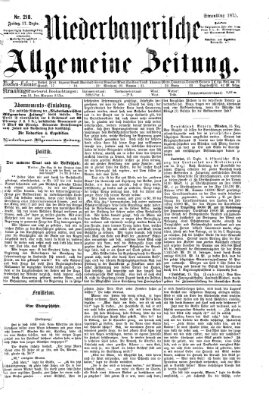 Niederbayerische allgemeine Zeitung Freitag 17. Dezember 1875