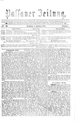 Passauer Zeitung Samstag 6. Februar 1875