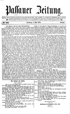 Passauer Zeitung Sonntag 9. Mai 1875