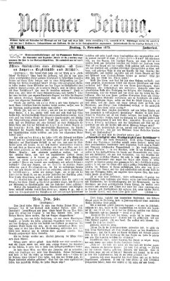 Passauer Zeitung Freitag 5. November 1875