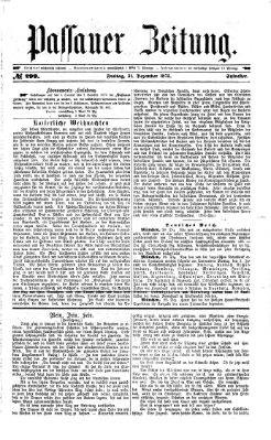 Passauer Zeitung Freitag 31. Dezember 1875