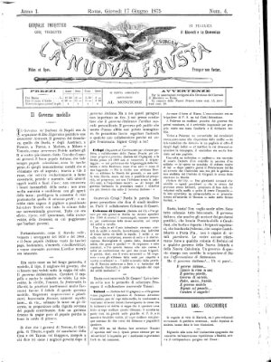 La nuova frusta (La frusta) Donnerstag 17. Juni 1875