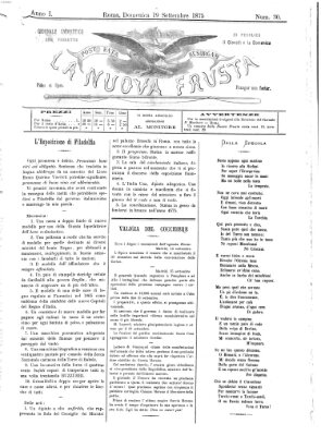 La nuova frusta (La frusta) Sonntag 19. September 1875