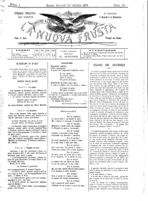 La nuova frusta (La frusta) Donnerstag 21. Oktober 1875