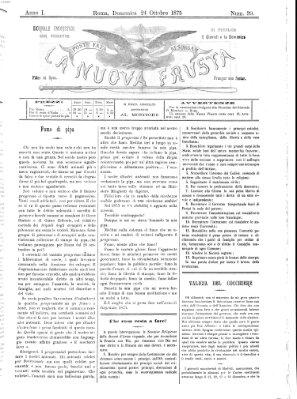 La nuova frusta (La frusta) Sonntag 24. Oktober 1875