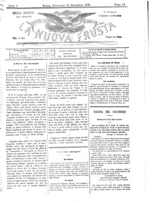 La nuova frusta (La frusta) Sonntag 19. Dezember 1875