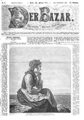 Der Bazar Montag 22. Februar 1875