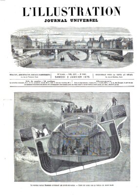 L' illustration Samstag 2. Januar 1875