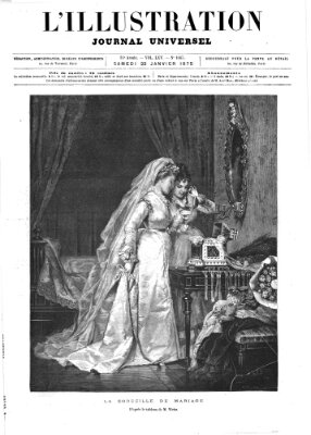 L' illustration Samstag 23. Januar 1875