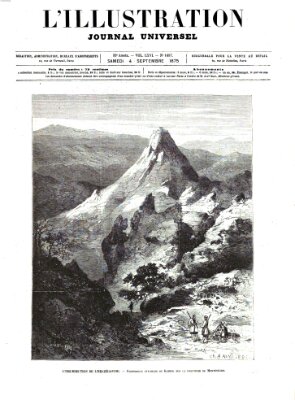 L' illustration Samstag 4. September 1875